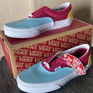 Vans Era Size 6 junior color Retro Rainbow